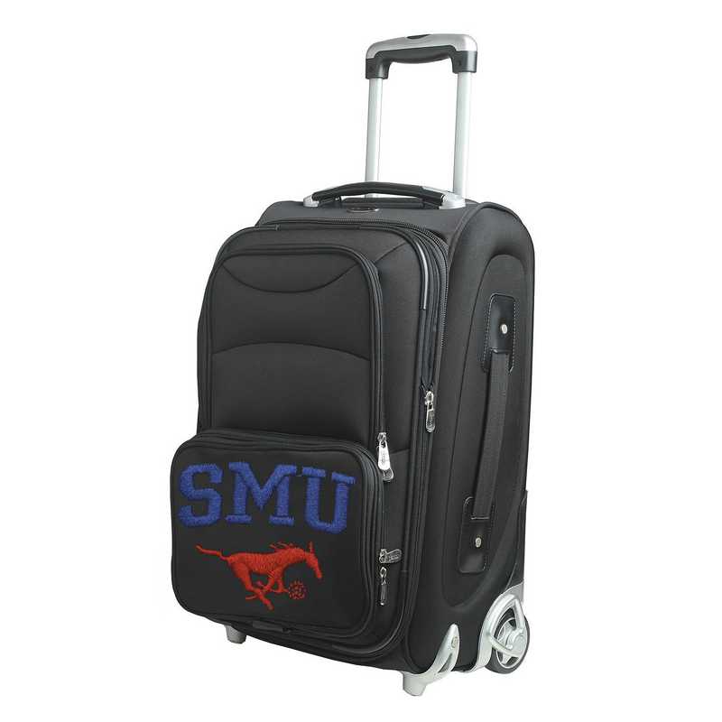 CLSML203: NCAA Southern Methodist Mustangs  Carry-On  Rllng Sftsd Nyln